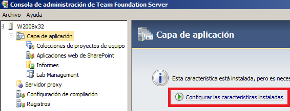TFS2010 - Configuración