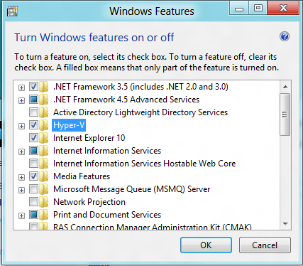 Windows 8 Hyper-V y Microsoft Dynamics AX