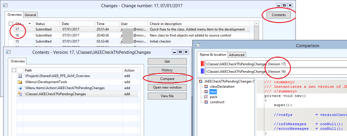 Change History in Dynamics AX 2012